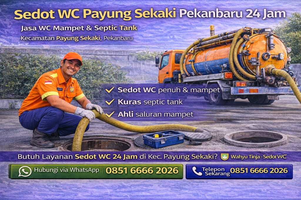 Sedot WC Payung Sekaki Pekanbaru