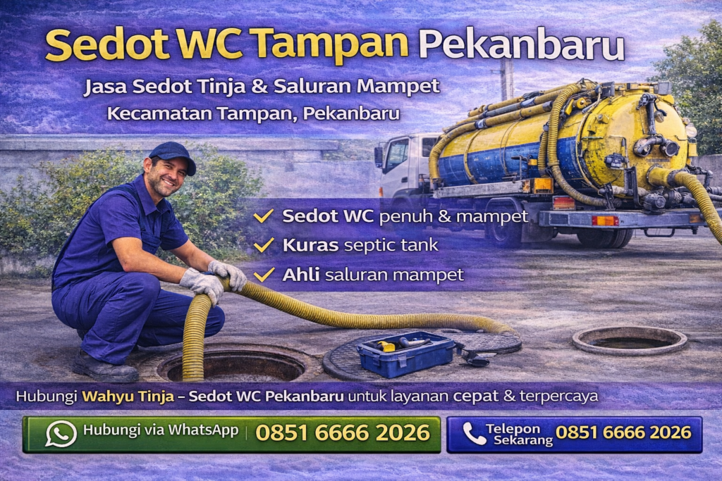 Sedot WC Tampan Pekanbaru